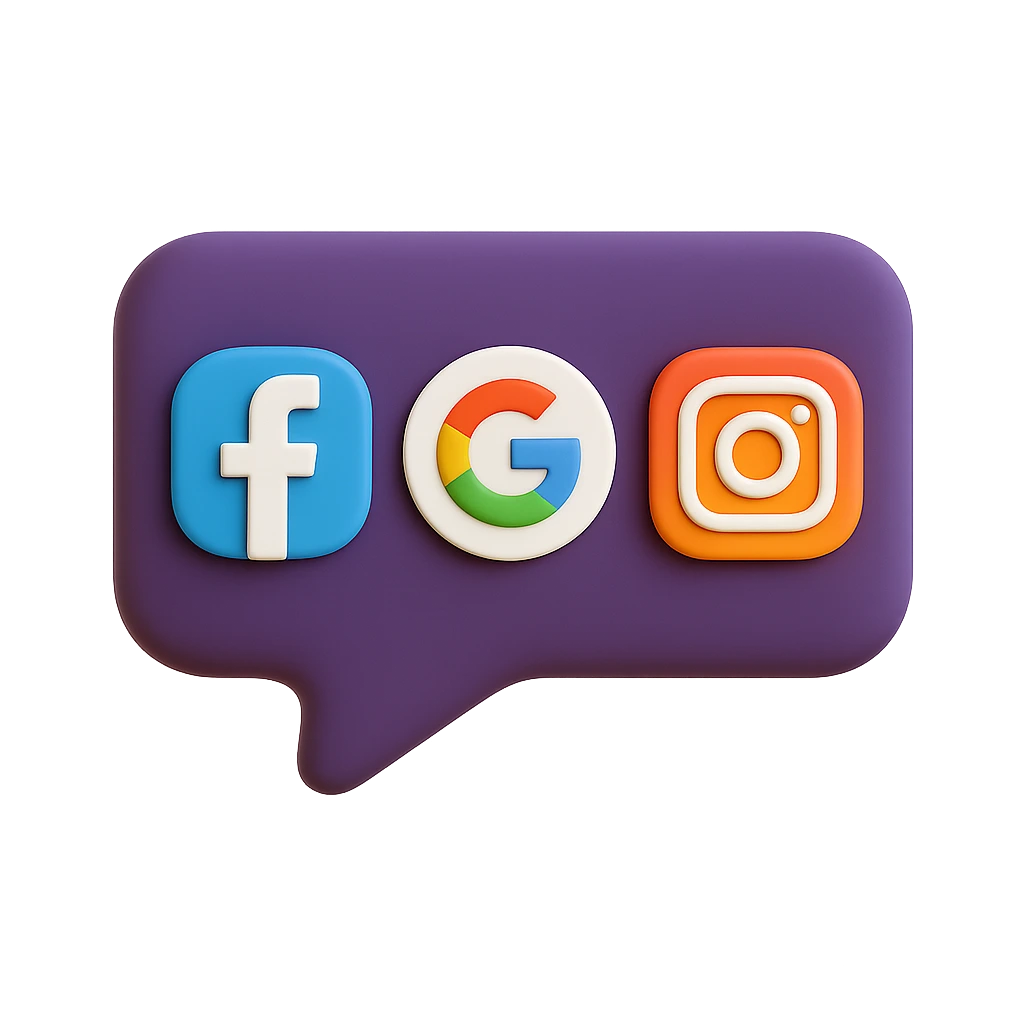 Social platforms icon