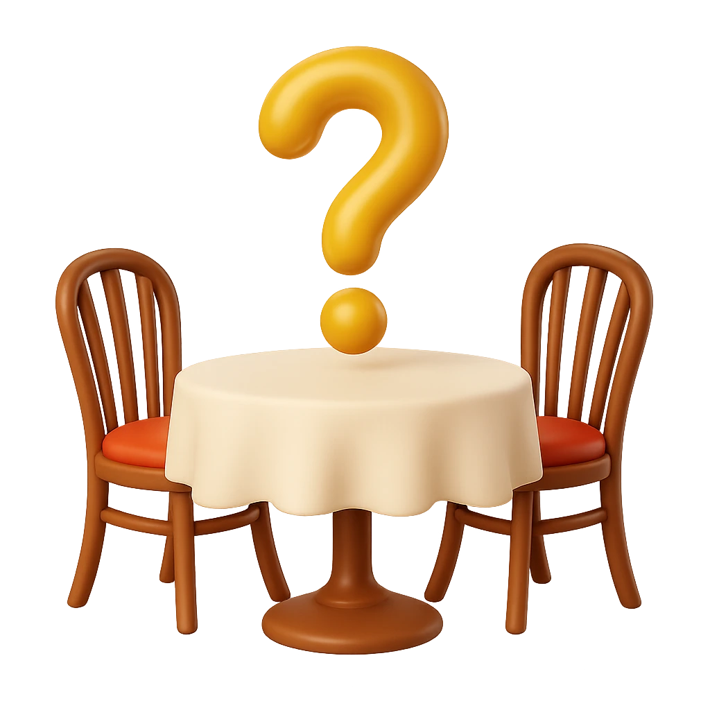 Table question icon